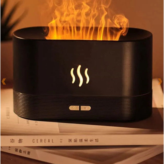 Boostiv® Aroma Diffuser - Humidifier - Aromatherapy - Flame Effect - Aroma Diffuser - Nebulizer Dropshipzone
