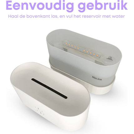 Boostiv Aroma Diffuser - Humidifier - Aromatherapy - Flame Effect - Aroma Diffuser Dropshipzone