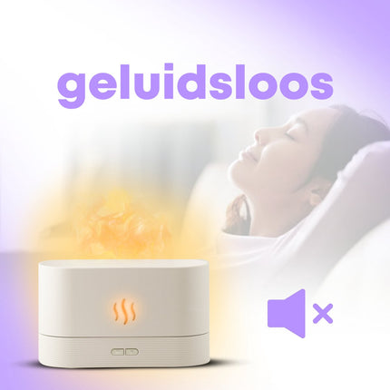 Boostiv Aroma Diffuser - Humidifier - Aromatherapy - Flame Effect - Aroma Diffuser Dropshipzone
