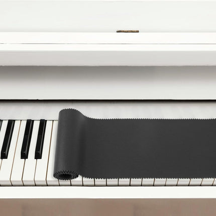 Piano Keyboard Dust Cover - Keyboard Protective Cover - Piano Dust Cover - Suitable for 88 Keys - Universal - Piano Protector - for Digital Electric Piano - for Electronic Keyboard, Digital Piano - Black Dropshipzone