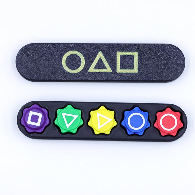 Squid Game 2 Gonggi & Case Korean Grab 5 stone sieves+rectangular box helping families thrive with tools to calm connect support