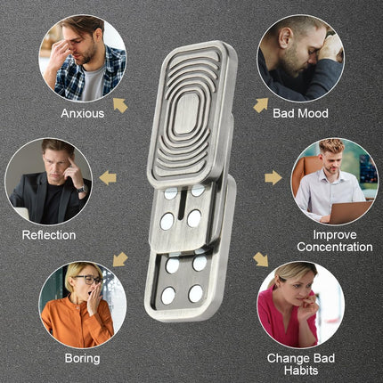 Metal Fidget Slider Toy, EDC Fidget Toy for Adults, Stress Relief for Anxiety helping families thrive with tools to calm, connect and support