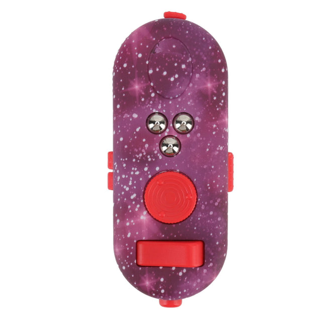 Fidget Toy Reduce Stress Relax Mood Portable Anxiety Sensory EDC Toy Sensory Fidgets Controller Pad 10 Star Purple