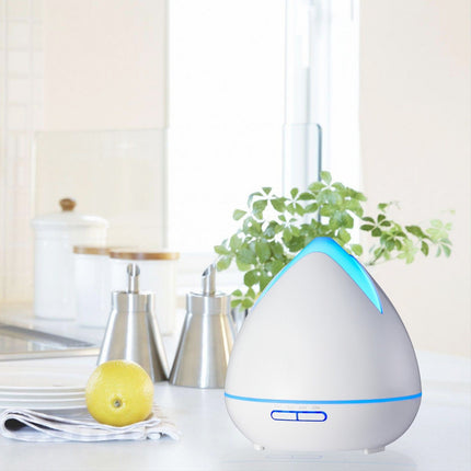 Essential Oils Ultrasonic Aromatherapy Diffuser Air Humidifier Purify 400ML - White Dropshipzone