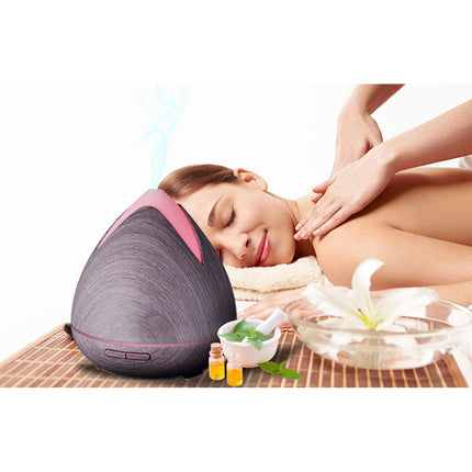 Essential Oils Ultrasonic Aromatherapy Diffuser Air Humidifier Purify 400ML - Violet Dropshipzone