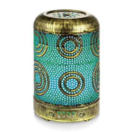 activiva 100ml Metal Essential Oil and Aroma Diffuser-Vintage Gold Dropshipzone