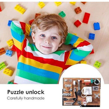 Sensory Toys Activity Board Educational Learning Toys Brain Games Preschool  AU - Sensory Circle