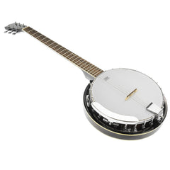 Karrera 6 String Resonator Banjo -  Black Dropshipzone