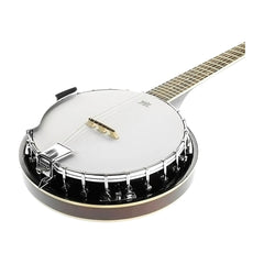 Karrera 6 String Resonator Banjo -  Brown Dropshipzone