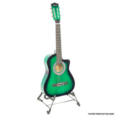 Karrera Childrens Acoustic Guitar Kids - Green Dropshipzone