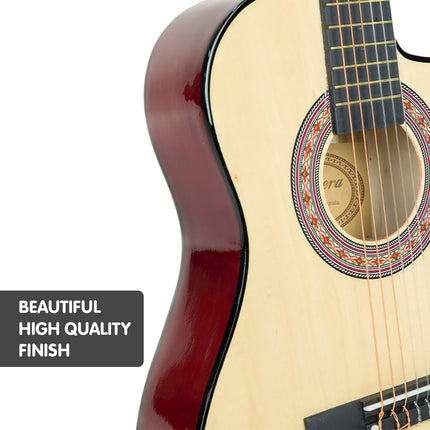 Karrera Childrens Acoustic Guitar Kids - Natural Dropshipzone