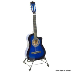 Karrera 38in Cutaway Acoustic Guitar with guitar bag - Blue Burst Dropshipzone