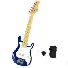 Karrera Electric Childrens Kids Guitar - Blue Dropshipzone