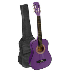 Karrera 34in Acoustic Children no cut Guitar - Purple Dropshipzone