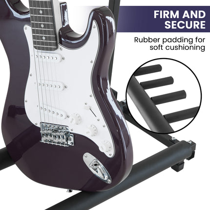 Karrera Steel Multi Guitar Stand for 7 Guitars Dropshipzone