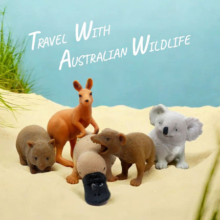 Stretchy Squishy Australian Wildlife Gift Set - Sensory Stimulation Animal Toys Dropshipzone