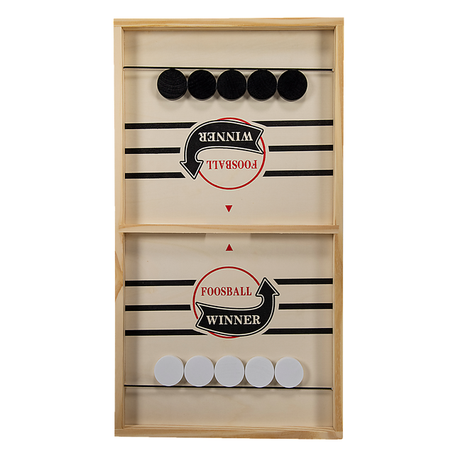 Wooden Sling Puck Table Battle Ice Hockey Board Game Toy Gift Adult Kids, helping families thrive with tools to calm, connect and support