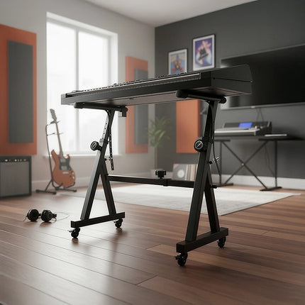 Z-Style Keyboard Stand – Heavy Duty Adjustable Piano Stand for Digital Keyboards & Portable Use Dropshipzone