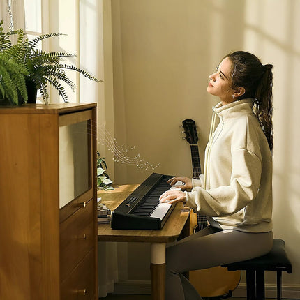 Folding Digital Piano 88 Key Velocity-Sensitive + Carry Case Pedal Dropshipzone