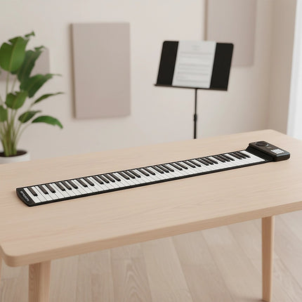 88 Key Portable Foldable Silicone Electronic Keyboard Piano Music Dropshipzone