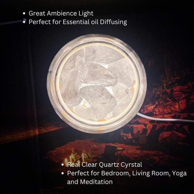 Aurora Crystal Diffuser - Clear Quartz Dropshipzone