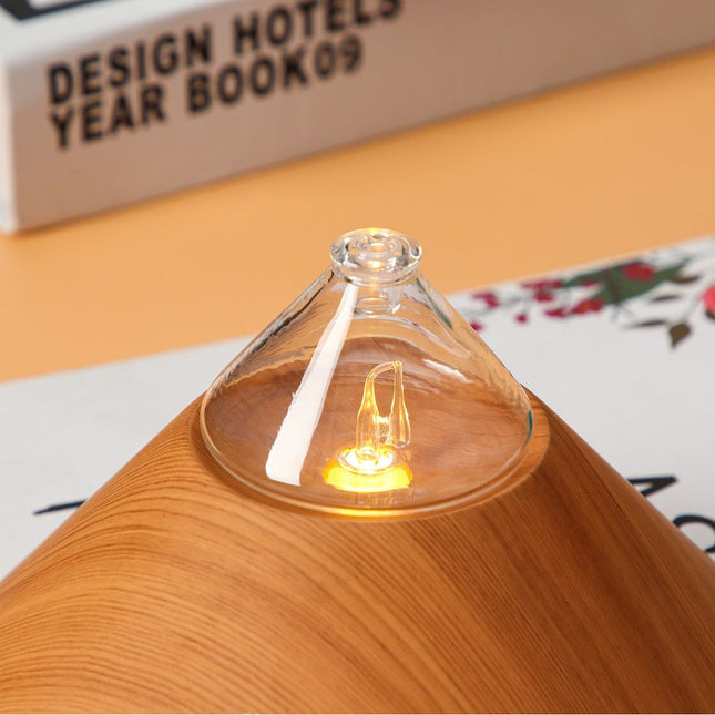 Mt Fuji Nebuliser (Portable) - 100% Bamboo Waterless Diffuser | Essential oil Burner | Aromatherapy| Home Fragrance Dropshipzone