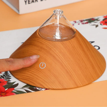 Mt Fuji Nebuliser (Portable) - 100% Bamboo Waterless Diffuser | Essential oil Burner | Aromatherapy| Home Fragrance Dropshipzone