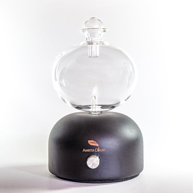 Oscar High Eco-Friendly Nebuliser Black | Waterless Aroma Diffuser | No Plastics Pure Essential Oil Diffusing Dropshipzone