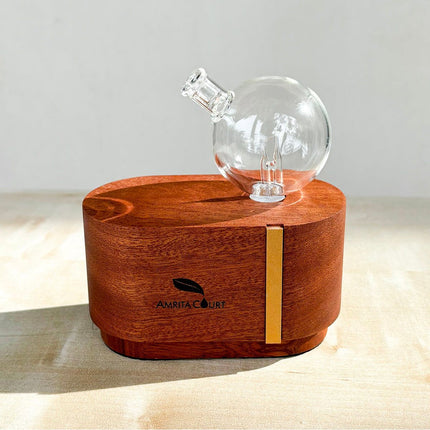 Portable Mini Orb Diffuser Redwood | Waterless Aroma Diffuser | No Plastics Essential Oil Diffusing Dropshipzone