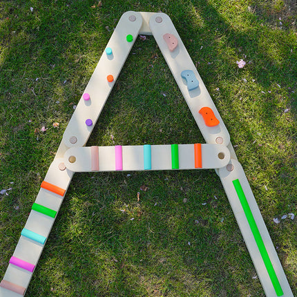Wooden Sensory Balance Beam Set for Kids - Indoor and Outdoor Balance Training Dropshipzone