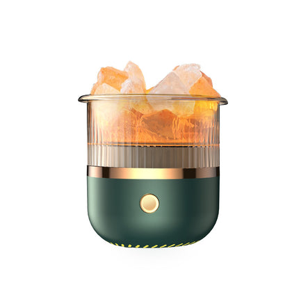Crystal Humidifier with LED Light - Aromatherapy Diffuser for Home Relaxation(green) Dropshipzone