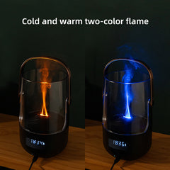 Creative Retro Flame Essential Oil Diffuser - Portable Humidifier for Office, Bedroom & Camping Dropshipzone