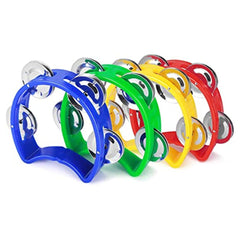 4x Hand shaker half tambourine Dropshipzone