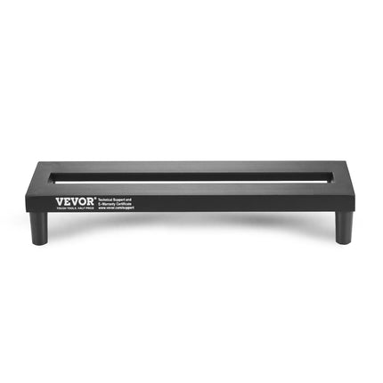 VEVOR Guitar Pedal Board, 15'' x 5.7'', Aluminum Alloy 0.8 lbs Super Light Guitar Effects PedalBoard with Carry Bag High Quality Velcro Fixed Strap Shoulder Strap, Accommodate 4-6 Guitar Pedals, Small Dropshipzone
