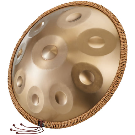 Handpan Drum 22 in 9 Notes D Minor Steel Hand Drum with Mallets for Adult Dropshipzone