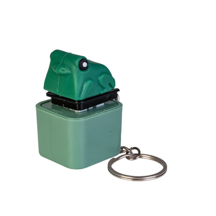 Fidget Sound Clicker Keychain Frog