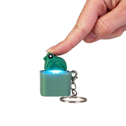 Fidget Sound Clicker Keychain Frog