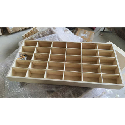 (NEW) Compact 30-Slot Organizer- Shelf-Friendly Design