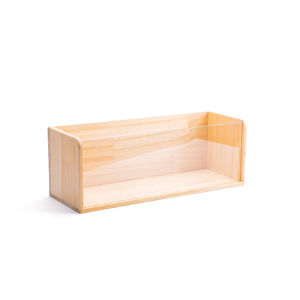 (NEW) Wood-Framed Acrylic Storage Box