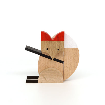 Wooden Magnetic - Nordic Fox Toy - Sensory Circle
