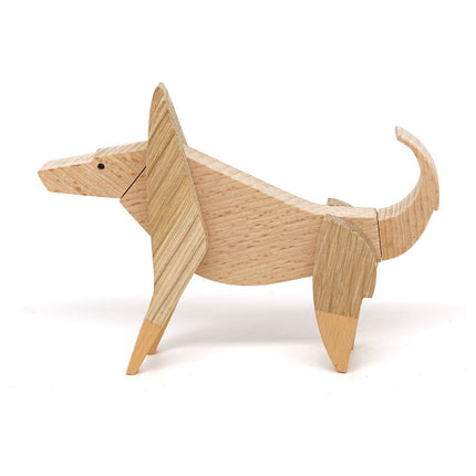 Wooden Magnetic - Dingo Puzzle Toy - Sensory Circle