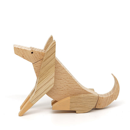 Wooden Magnetic - Dingo Puzzle Toy - Sensory Circle