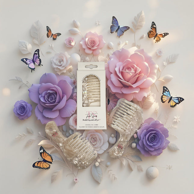 Tender Strands XL Wide Tooth Comb – The Bigger, Bolder Detangler Tender Strands