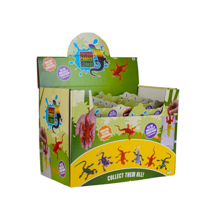 Colour changing 2pcs Lizards