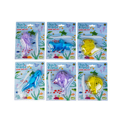 Sea Animal Slime Dig Out sensory play kits featuring colorful sea creatures with slime and digging tools.