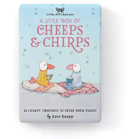 Cheeps and Chirps - Twigseeds 24 affirmation cards + stand
