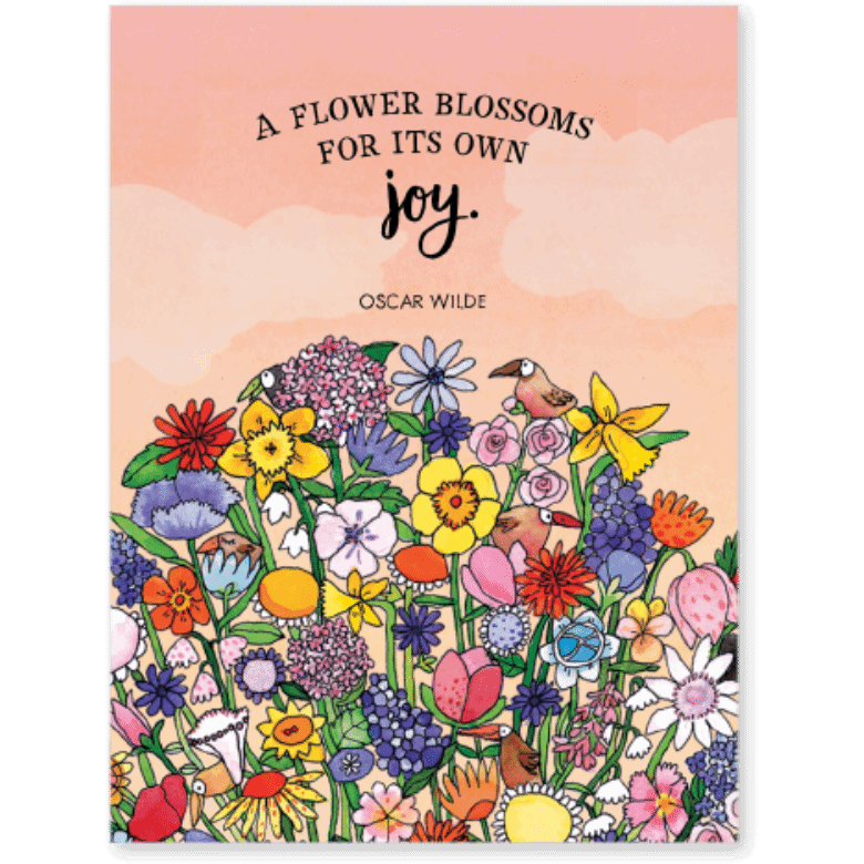 Flowers - Twigseeds 24 affirmation cards + stand - Sensory Circle