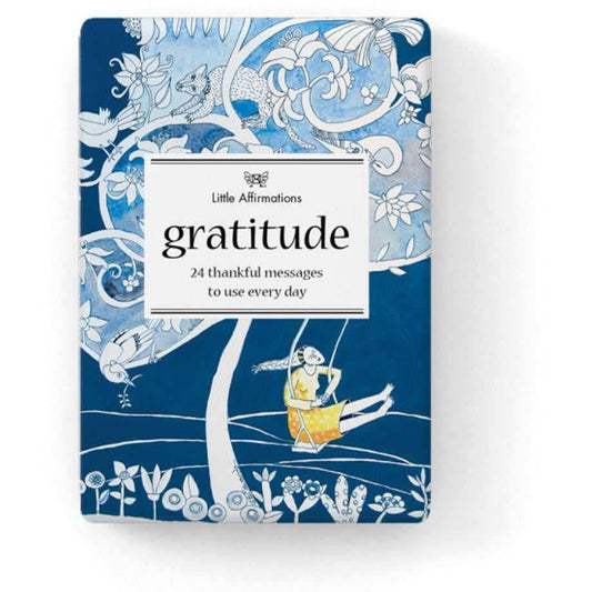 Gratitude - 24 affirmation cards + stand