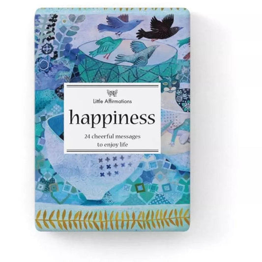 Happiness - 24 affirmation cards + stand