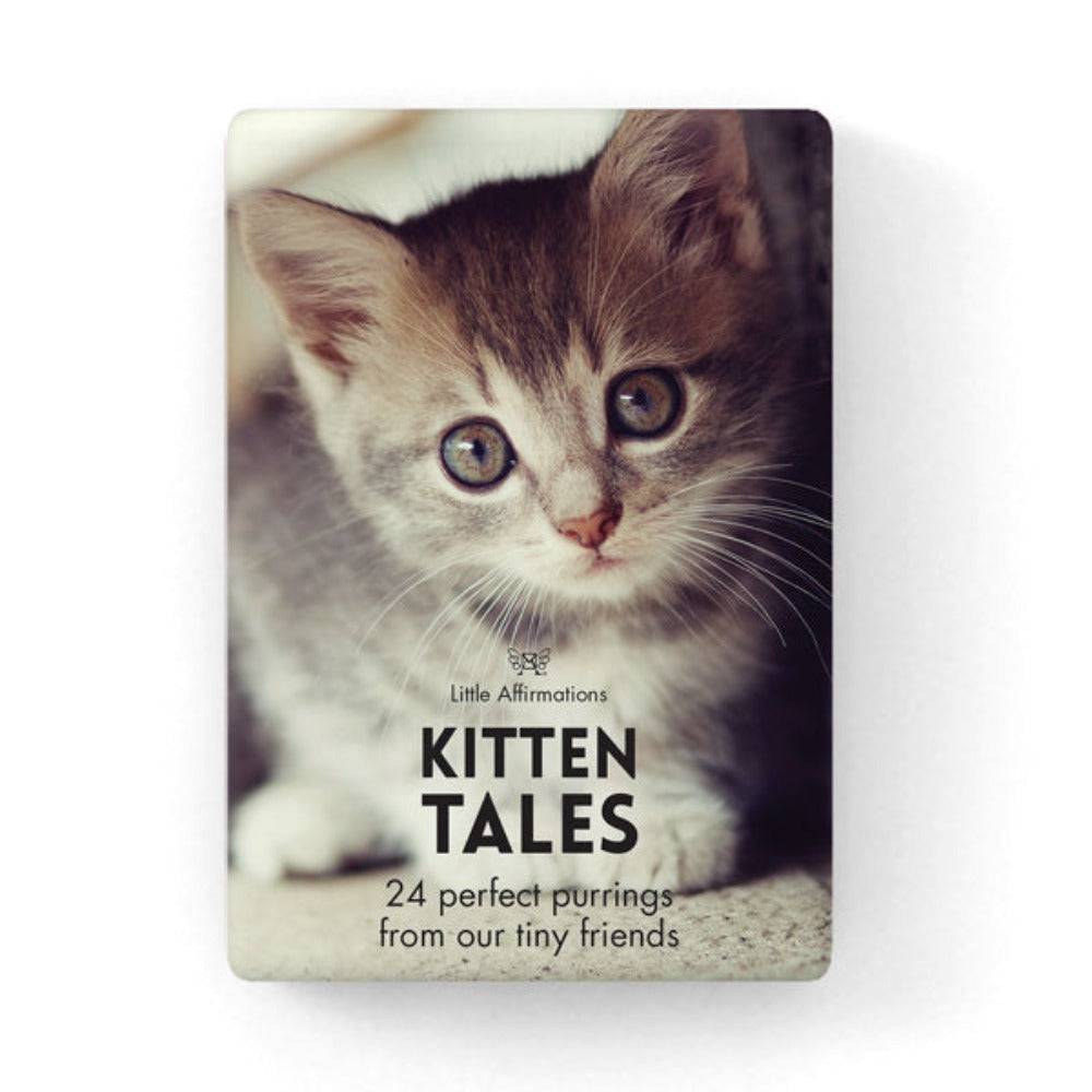 Kitten Tales - 24 affirmation cards + stand - Sensory Circle